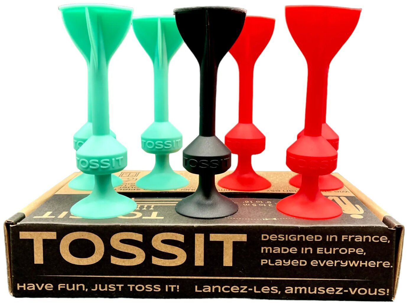 Tossit - Rouge & Cyan