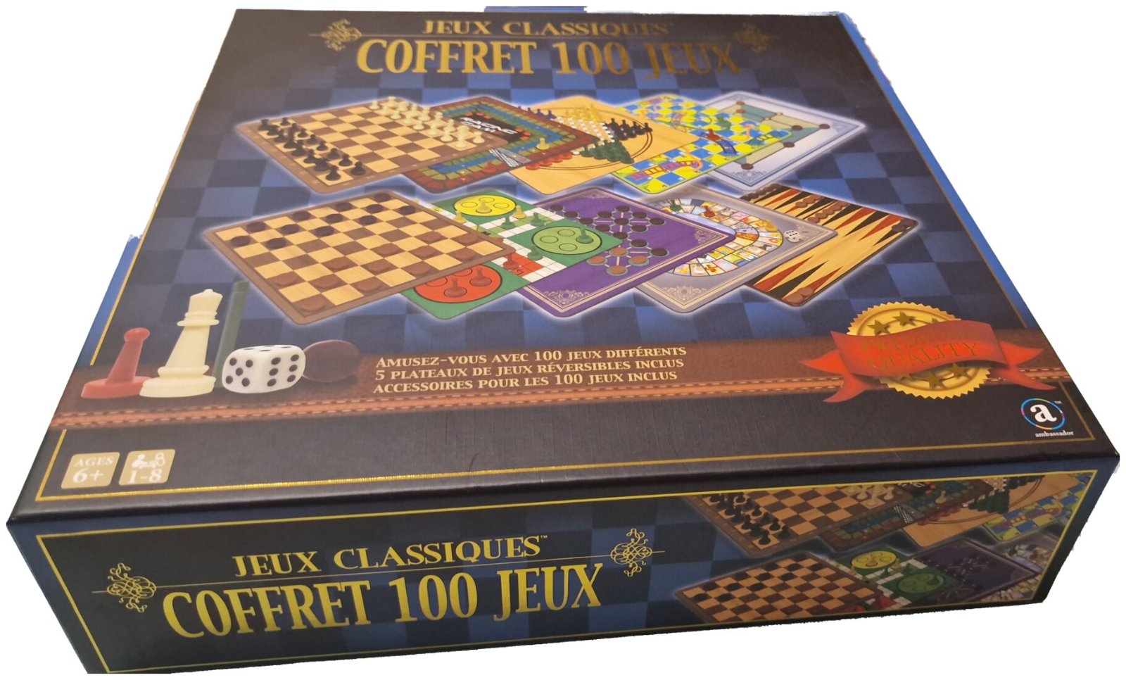Coffret de 100 Jeux Classiques