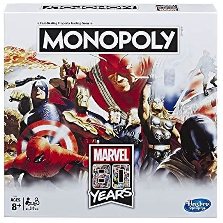 Monopoly Marvel 80 Years