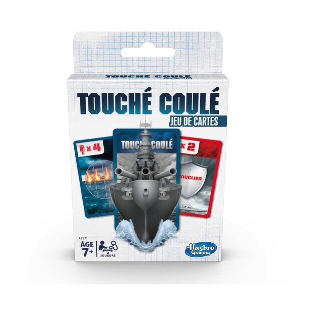 Touché Coulé Jeu de cartes