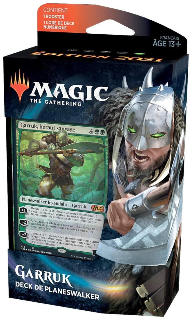 Magic - Deck De Planeswalker - Garruk - Édition 2021