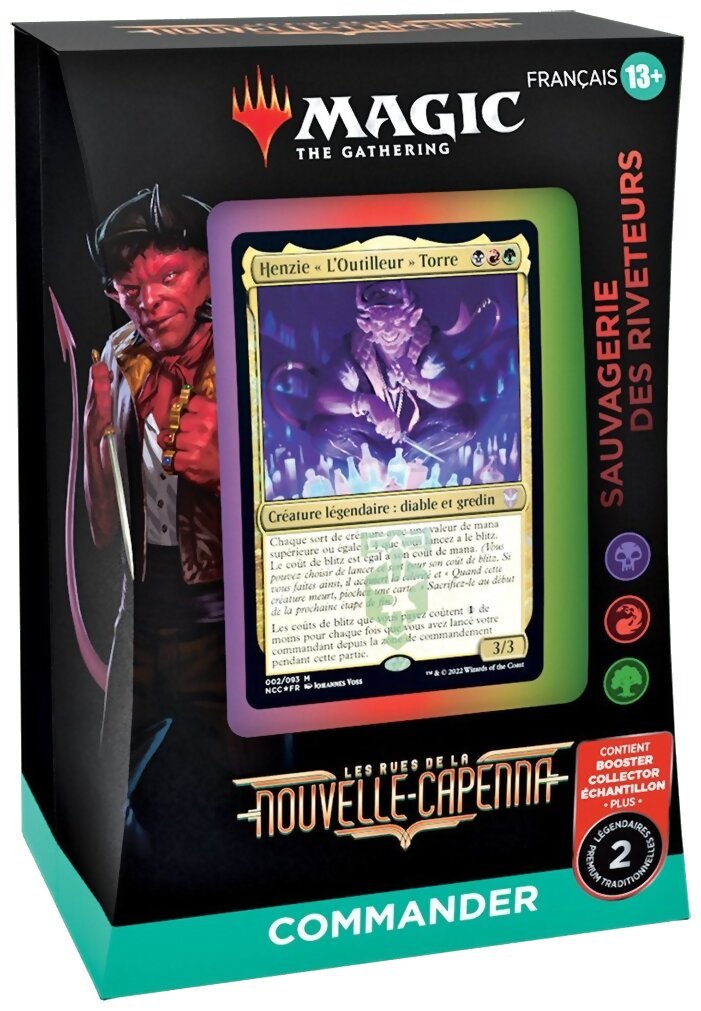 Magic - Commander - Sauvagerie des Riveteurs - Les rues de la Nouvelle-Capenna