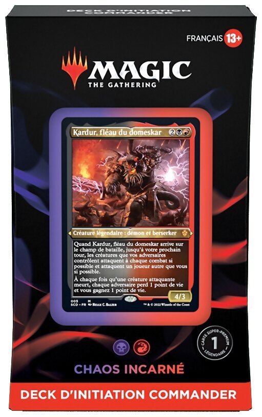 Magic  - Deck d'initiation Commander - Chaos Incarné