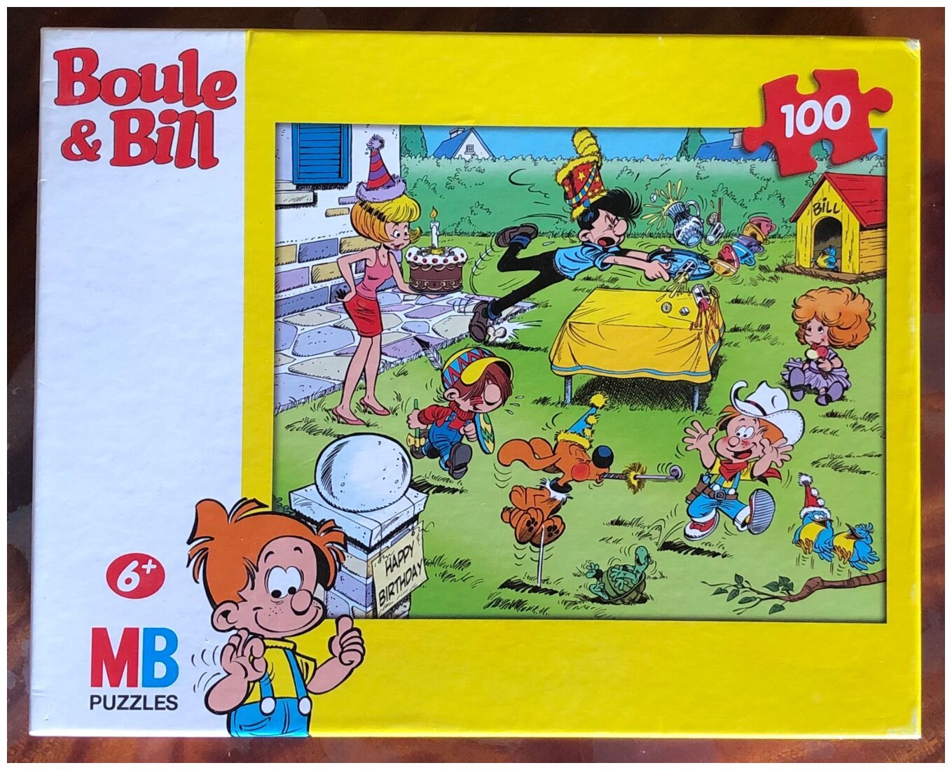 Puzzle - Boule et Bill - 100 pièces