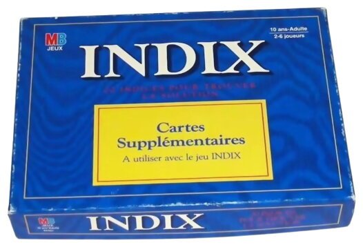 Indix - Cartes Supplémentaires