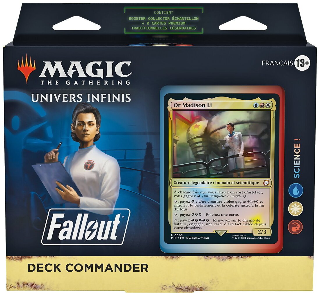 Magic - Deck Commander - Science ! - Univers Infinis - Fallout