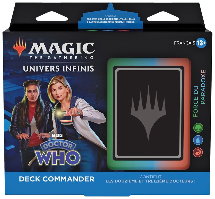 Magic - Deck Commander - Force Du Paradoxe - Univers Infinis - Docteur Who