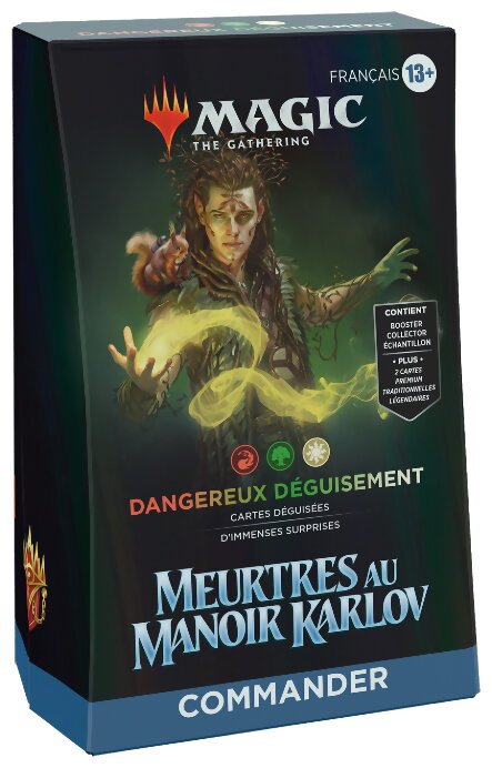 Magic -  Deck Commander - Dangereux Déguisement - Meurtres Au Manoir Karlov