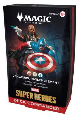 Magic The Gathering - Vengeurs Rassemblement Deck Commander - Marvel Super Heroes