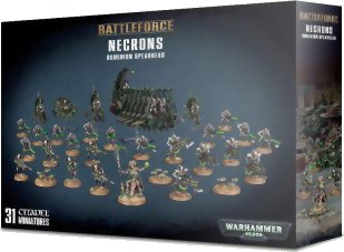 Warhammer 40k - Battleforce - Necrons Dominion Spearhead