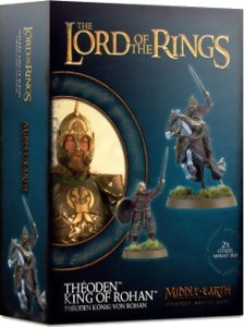 The Lord Of The Rings - Theoden King of Rohan - Middle Earth Strategy Battle Game