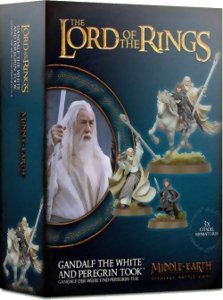 The Lord Of The Rings - Gandalf the White & Peregrin Took - Middle Earth Strategy Battle Game