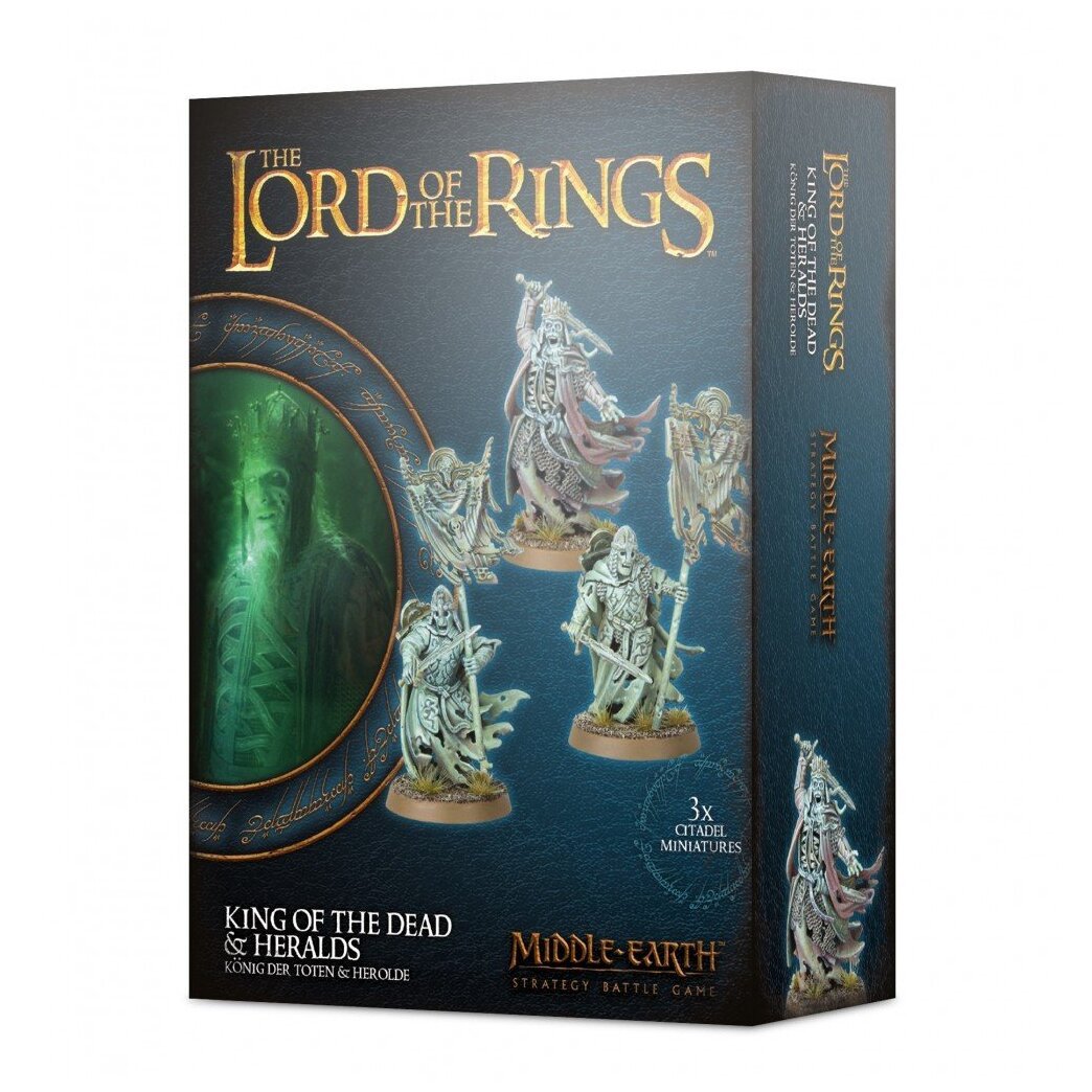 The Lord of The Rings - King of the Dead & Heralds - Middle Earth Strategy Battle Game