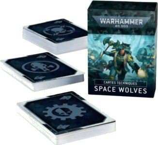 Warhammer 40k - Space Wolves - Cartes Techniques
