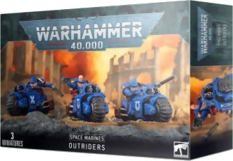 W40K : Adeptus Astartes - Space Marines Primaris Outriders