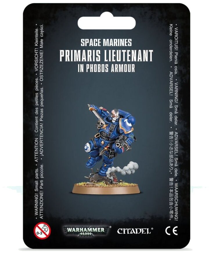 Warhammer 40k - Primaris Lieutenant in phobos armor - Space Marines