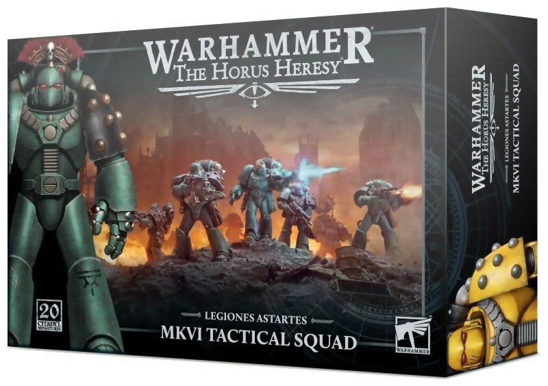 The Horus Heresy - MKVI Tactical Squad - Legiones Astartes