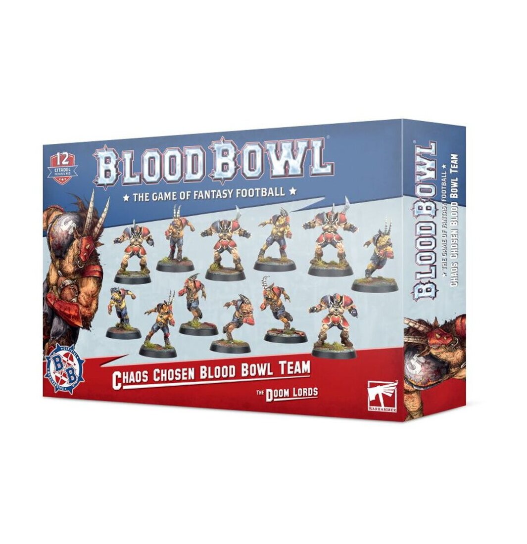Blood bowl - The Doom Lords - Chaos Chosen Blood bowl Team