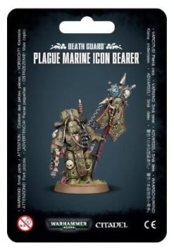 Warhammer 40k - Plague Marine Icon Bearer - Death Guard