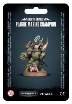 Warhammer 40k - Plague Marine Champion - Death Guard