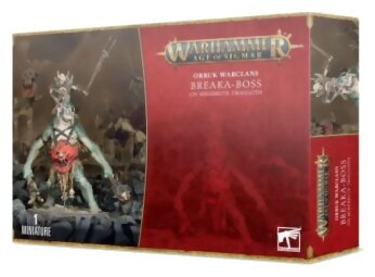 Age of Sigmar - Breaka-Boss on Mirebrute Troggoth - Orruk Warclans