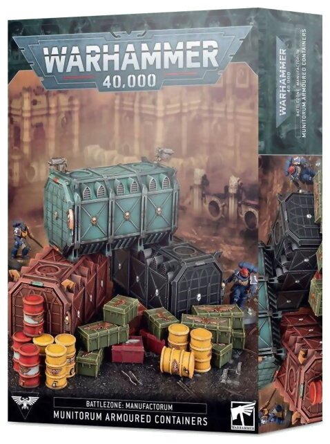 Warhammer 40k – Munitorum Armoured Containers - Battlezone Manufactorum