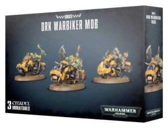 Warhammer 40k - Ork Warbikers Mob - Orks