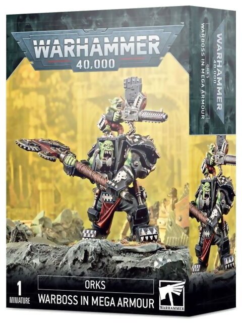 Warhammer 40k -  Warboss in mega armour - Orks