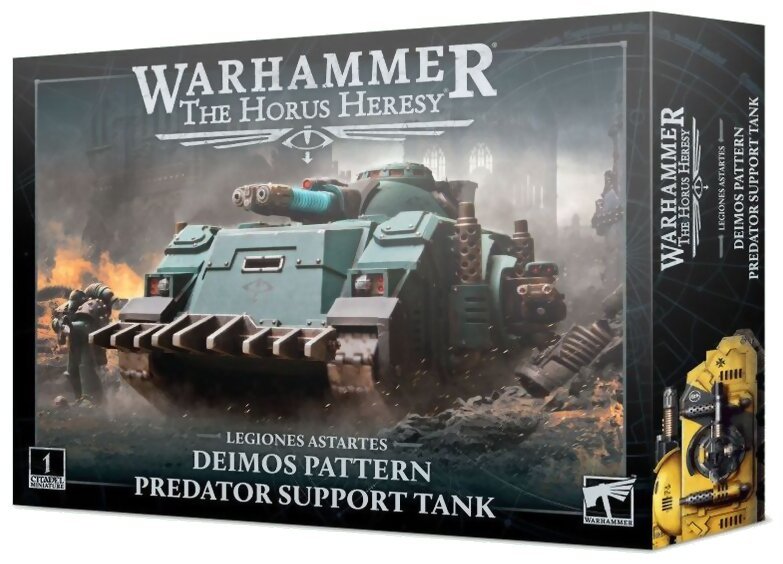 Warhammer 40k - Deimos Pattern Predator Support Tank - Legiones Astartes