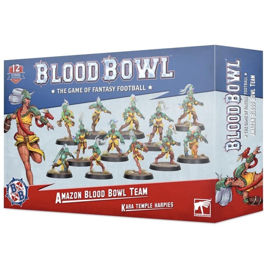 Blood Bowl -  Kara temple harpies