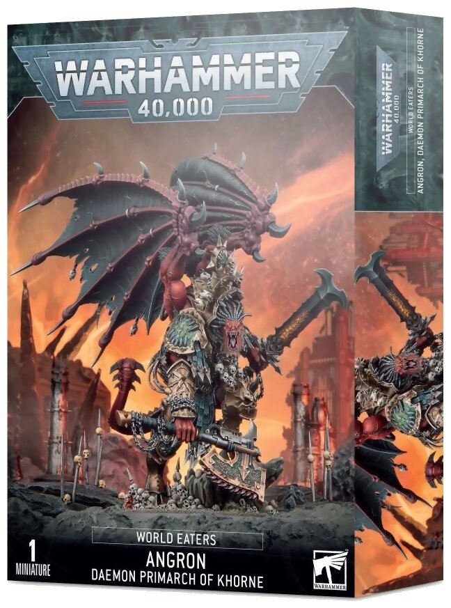 Warhammer 40k - Angron - Daemon Primarch Of Khorne - World Eaters