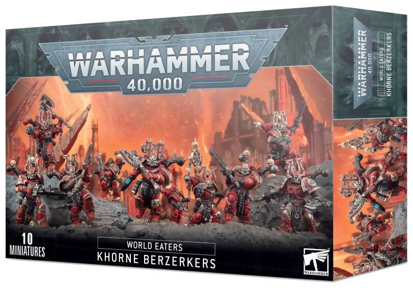 Warhammer 40k - Khorne Berzerkers - World Eaters