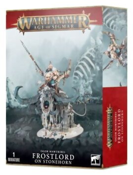 Age Of Sigmar - Frostlord on Stonehorn - Beastclaw Raiders