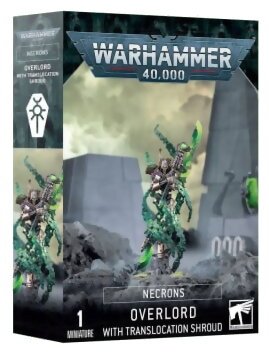 Warhammer 40k - Overlord with Translocation Shroud - Necrons