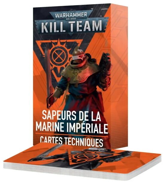 Kill Team - Sapeurs De La Marine Impériale - Cartes Techniques