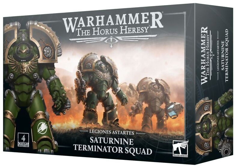 The Horus Heresy - Saturnine Terminator Squad - Legiones Astartes