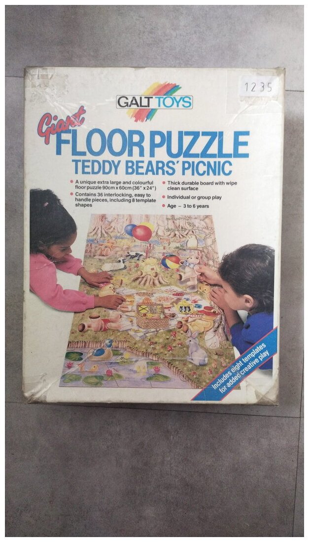 Giant Floor Puzzle - Teddy Bears' Picnic