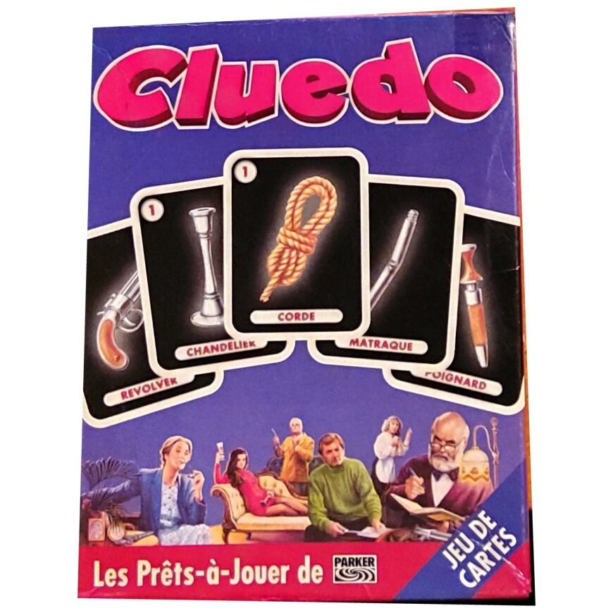 Cluedo le jeu de cartes