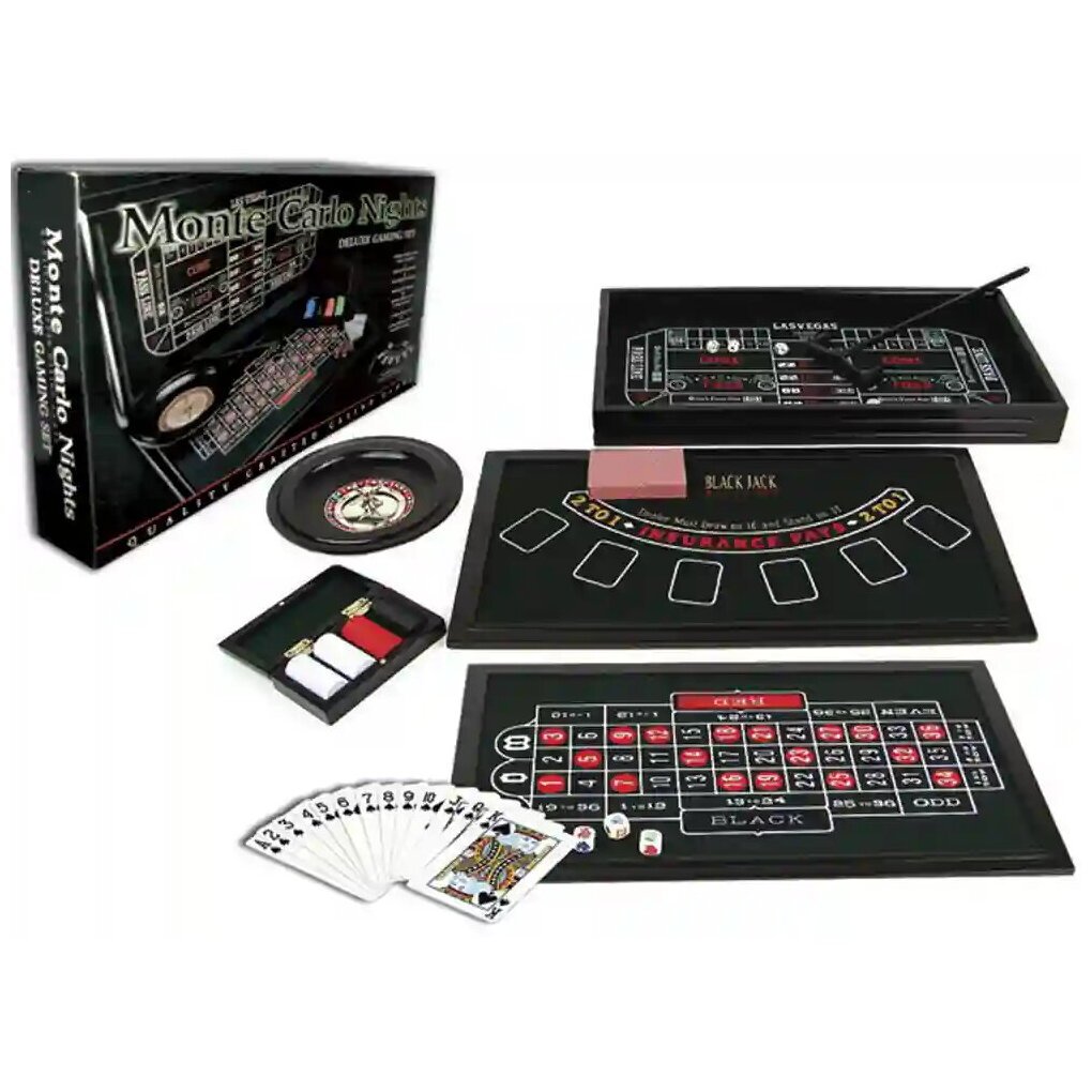 Monte Carlo Nights Deluxe Gaming Set