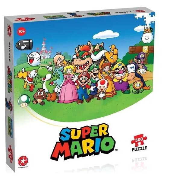 Puzzle - Super Mario And Friends - 500 Pièces