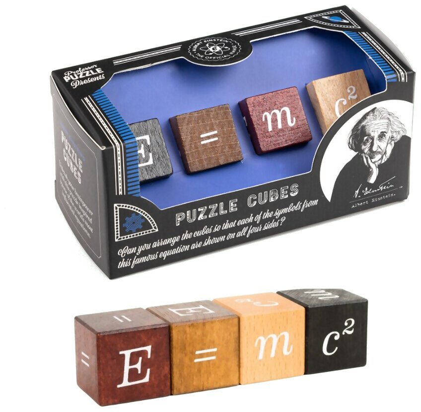 Albert Einstein Puzzle Cubes