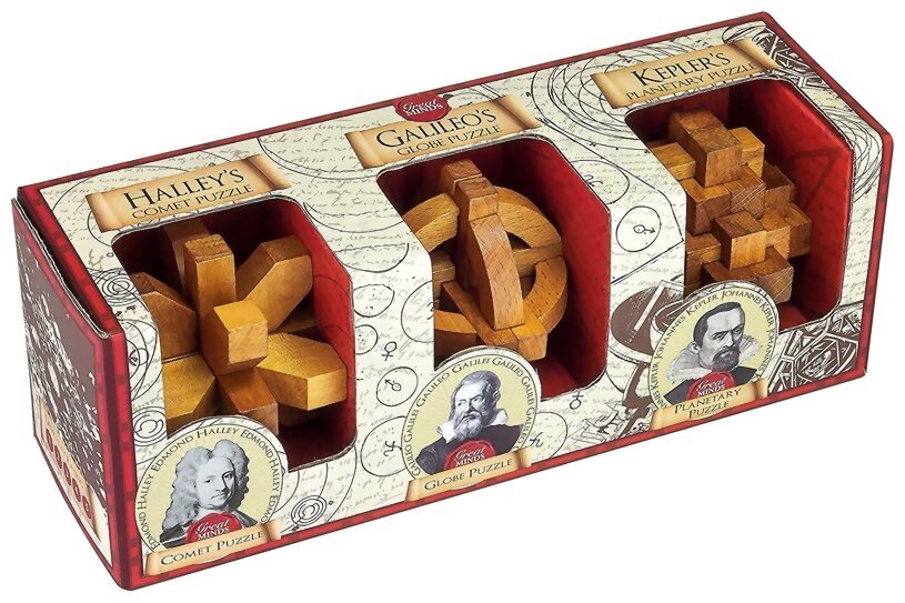 Great Minds - Halley's Comet Puzzle / Galileo's Globe Puzzle / Kepler's Planetary Puzzle