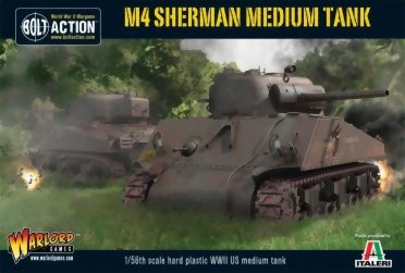 Bolt Action - M4 Sherman medium tank