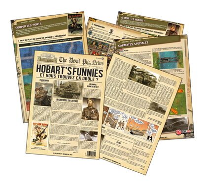 Heroes Of Normandie - Hobart's Funnies Et Vous Trouvez Ça Drôle ? - Gazette #2