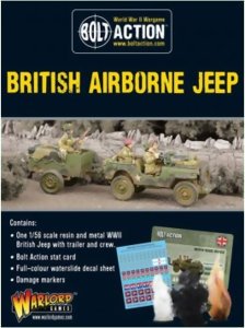 Bolt Action - British Airborne Jeep & Trailer
