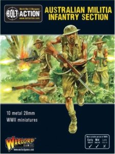 Bolt Action - Australian Militia Infantry Section (Pacific)