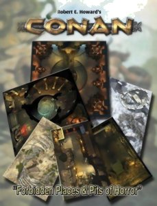 Conan - Forbidden Places & Pits of Horror Tiles Set