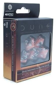 Dune - Adventures In The Imperium - Dice Set Harkonnen