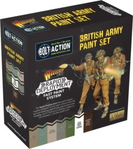 Bolt Action: British Army Paint Set
