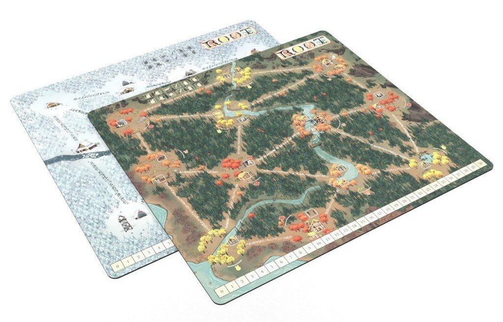 Root - Plateau de jeu "Automne / Hiver" en néoprène